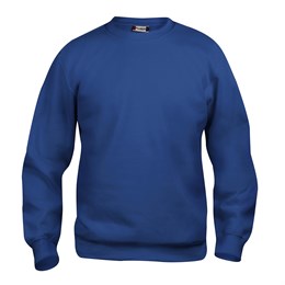 Basic Roundneck Sweatshirt, Blå