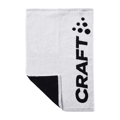 Craft, Court håndklæde, hvid/sort
