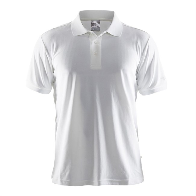 Poloshirt, herre, hvid