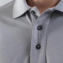 Polo Shirt Pique, Herre, Grey