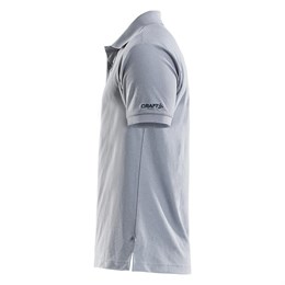 Polo Shirt Pique, Herre, Grey
