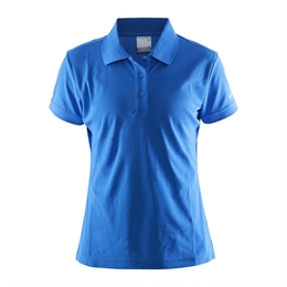 Craft, Polo Shirt Pique, Sweden Blue, Dame