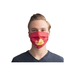 Sublimations maske / mundbind med elastikbånd, 1-lags