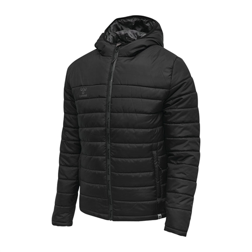 hummel, North Quilted Hood Jacket, Black/Asphalt, Herre