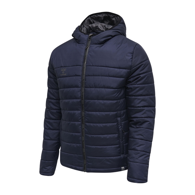 hummel, North Quilted Hood Jacket, Marine, Herre