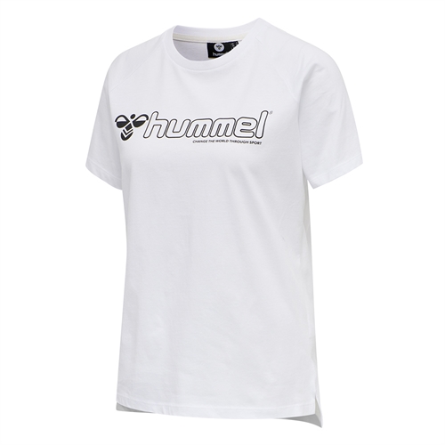 hummel, Zenia T-Shirt S/S, White, Dame