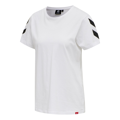 hummel, Legacy T-Shirt, White, Dame