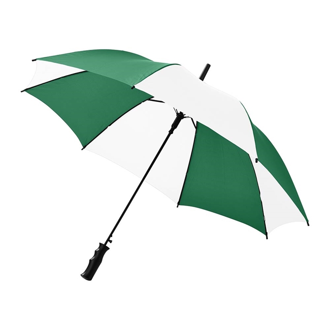 Barry automatisk paraply, Grøn/Hvid,  23"  