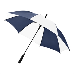 Barry automatisk paraply, Marineblå/Hvid,  23"  