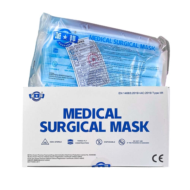 3-Lags Medicinsk Kirurisk Maske Type IIR