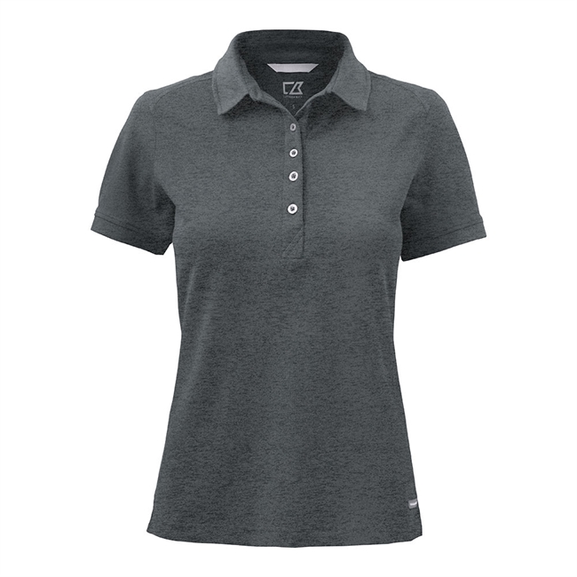 Cutter and Buck, Advantage Polo, Anthracite Melange, Dame
