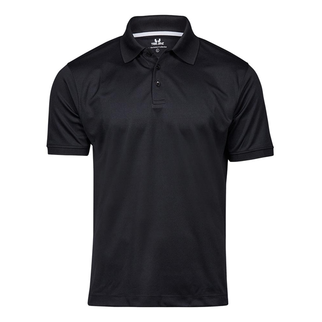 Tee Jays, Performance Polo, Sort, Herre
