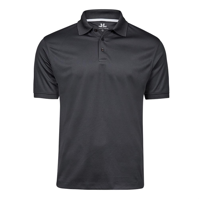 Tee Jays, Performance Polo, Dark Grey, Herre