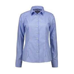 Dobby, Royal Oxford Skjorte_Long Sleeve, Dame, Light Blue