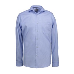 Seven Seas Dobby, Royal Oxford Skjorte, Long Sleeve, Modern Fit, Herre, Light Blue