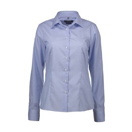 Fine Twill, California Skjorte, Modern Fit, Dame, New Blue
