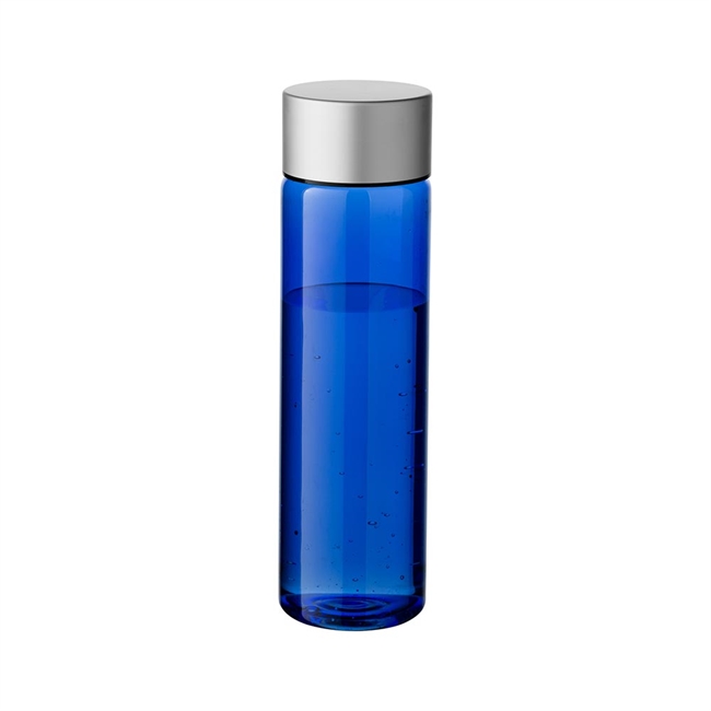 Fox Vandflaske, 900 Ml., Transparent Blå/Sølv