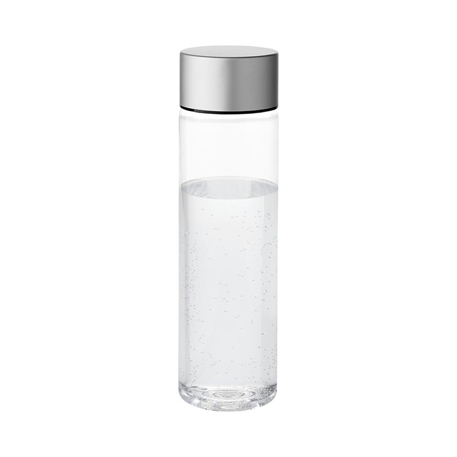 Fox Vandflaske, 900 Ml., Transparent Klar/Sølv