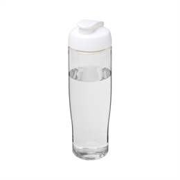 H2o Tempo Vandflaske, 700 Ml. Transparent/Hvid