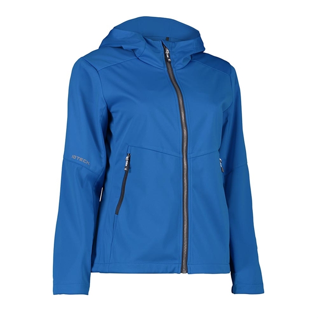 ID Identity, Letvægts Softshell Damejakke, Blå