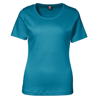 Interlock T-Shirt, Dame, Turkis
