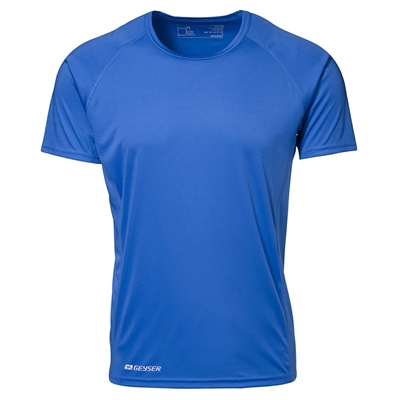 Man Active S/S T-Shirt, Herre, Kongeblå