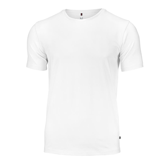 Nimbus, Montauk Herre T-shirt, Hvid
