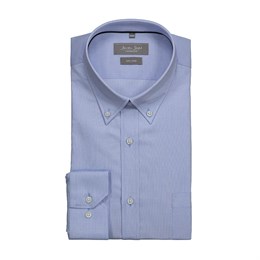 Oxford Skjorte, Long Sleeve, Modern Fit, Herre, Light Blue, SS56