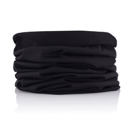 Multifunktionel halstørklæde, sort