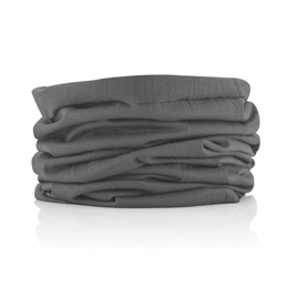 Multifunktionel halstørklæde, grå