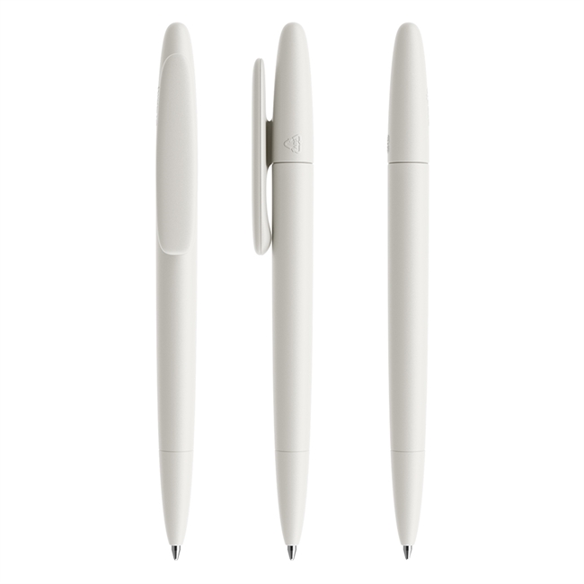 Prodir Pen, DS5, mat, hvid, genanvendt plastik