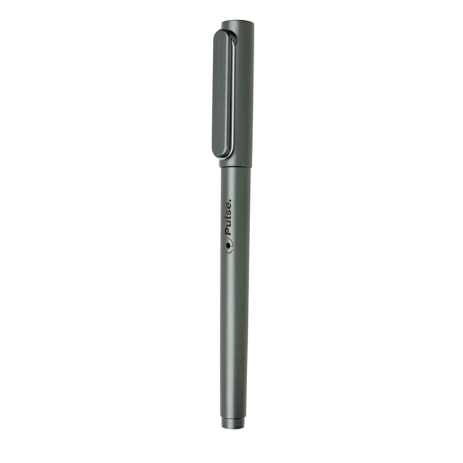 X6 cap pen med ultra glide blæk, stenkul
