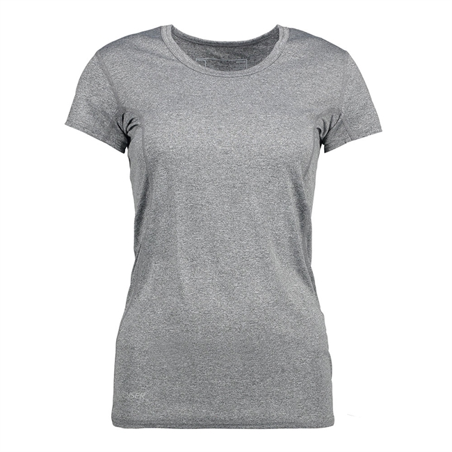 Geyser, Woman Active S/S T-Shirt, Dame, Grå Melange