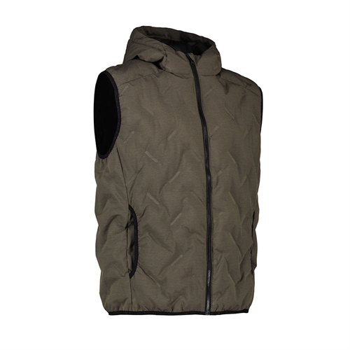 Quilted Vest, Army, Herre